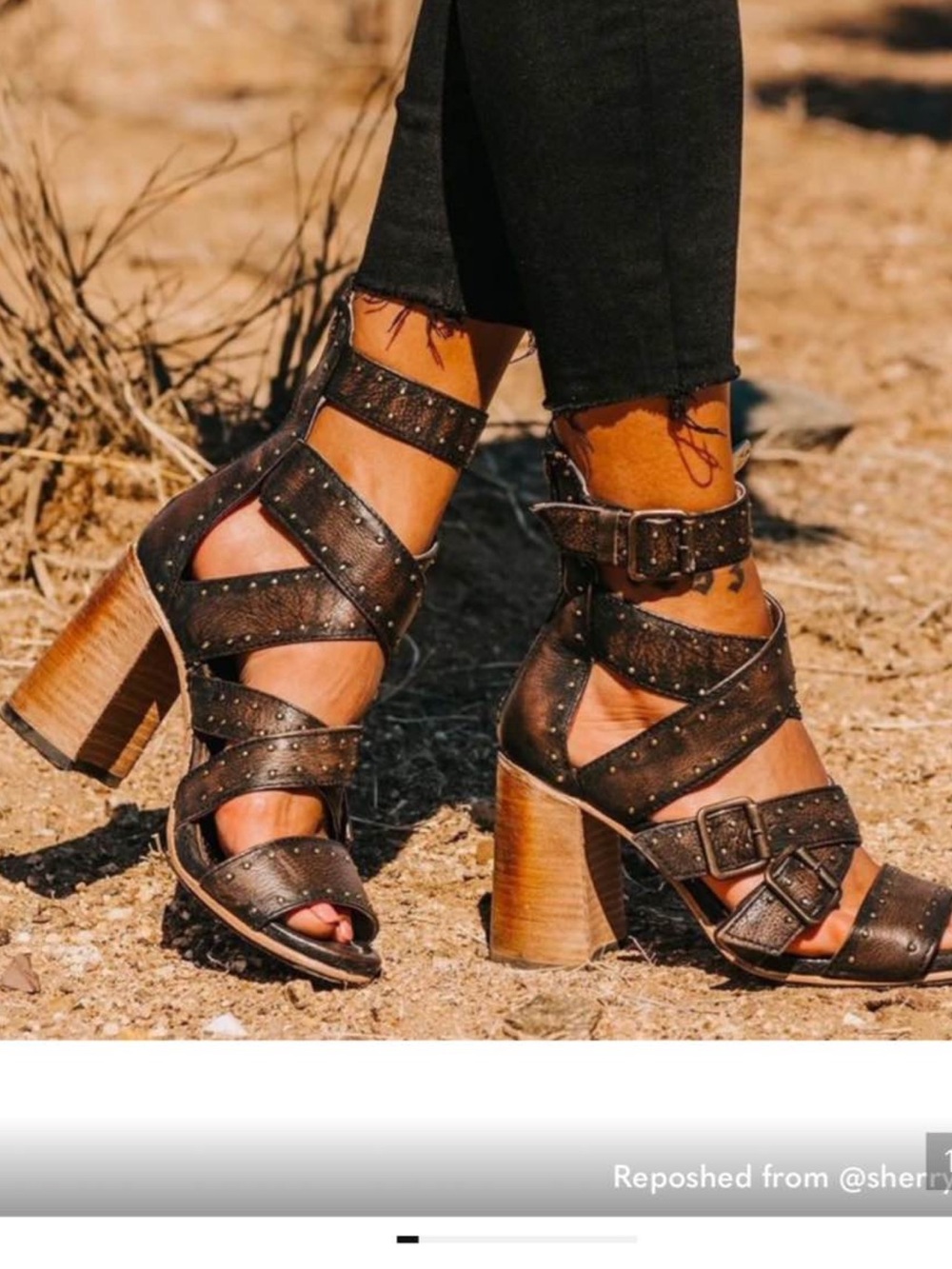 Freebird TANIKA leather strappy sandals